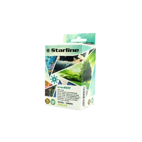 Starline - Cartuccia ink Compatibile - per HP 933 - Giallo - CN056AN - 933XL 14ml