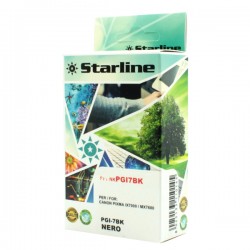 Starline - Cartuccia ink - per Canon - Nero - PGI-7BK - 24ml