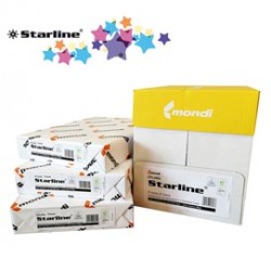 Carta bianca Starline - A4 - 80 gr - bianco - Starline - risma 500 fogli - mini pallet da 50 risme - per consegne drop