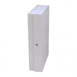 Scatola progetto Glossy - dorso 12 cm - bianco - Starline