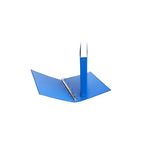 Raccoglitore - 22 x 30 cm - 4 anelli tondi 30 mm - dorso 4 cm - azzurro - Starline