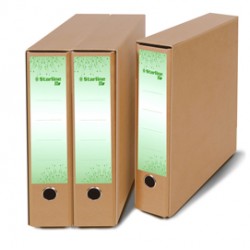 Registratore Avana Eco - commerciale - dorso 8 cm - avana - Starline