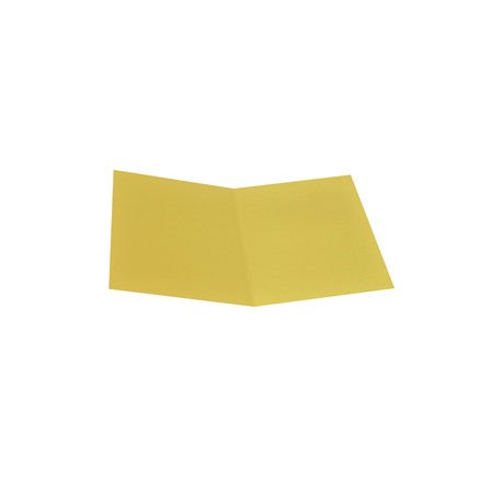 Cartellina semplice - 200 gr - cartoncino bristol - giallo sole - Starline - conf. 50 pezzi