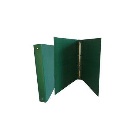 Raccoglitore King - 22 x 30 cm - 4 anelli tondi 30 mm - dorso 4 cm - rivestimento in PP - verde - Starline