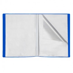 Portalistini Eco - PP - 22 x 30 cm - 50 buste lisce - blu - Starline