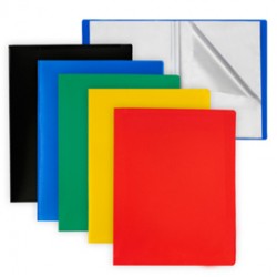 Portalistini Eco - PP - 22 x 30 cm - 50 buste lisce - colori assortiti - Starline