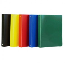 Raccoglitore Eco - 22 x 30 cm - 4 anelli - Ø 30 mm - PP - colori assortiti - Starline