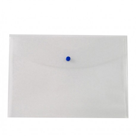 Busta con bottone - A4 - PP - trasparente neutro - Starline
