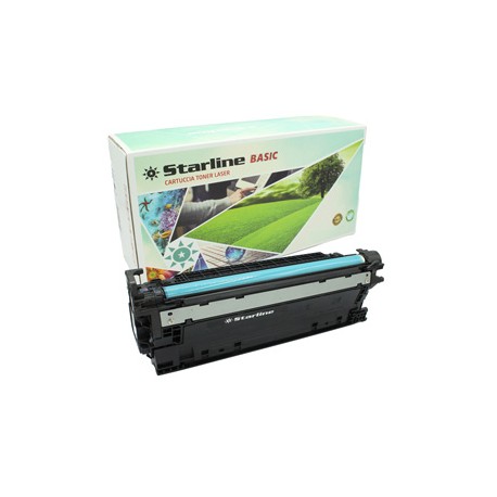 Toner Nero Compatibile Starline BASIC per HP Color LaserJet CP3525 per 5000pag