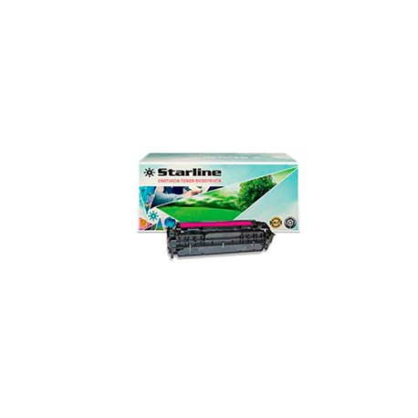 Starline - Toner Ricostruito - per HP 304A - Magenta - CC533A - 2.800 pag