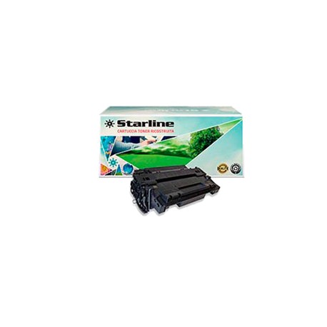 Starline - Toner Ricostruito - per HP 55A - Nero - CE255A - 6.000 pag