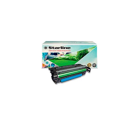 Starline - Toner Ricostruito - per HP 648A - Ciano - CE261A - 11.000 pag