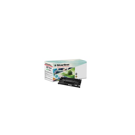 Starline - Toner Ricostruito - per HP 87A - Nero - CF287A - 9.000 pag