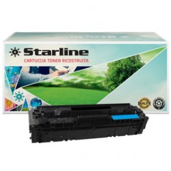 Starline - Toner Ricostruito per HP 203A - Ciano - CF541A - 1.300 pag