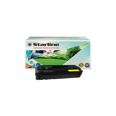 Starline - Toner Ricostruito per HP 203A - Giallo - CF542A - 1.300 pag