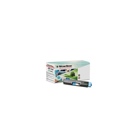 Starline - Toner Ricostruito - per Kyocera - Ciano - TK-580C - 2.800 pag