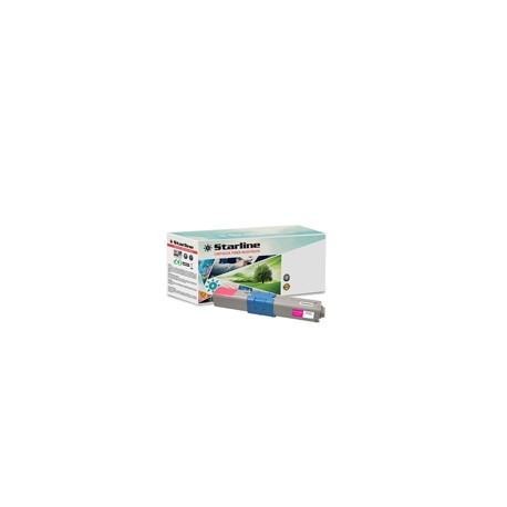 Starline - Toner Ricostruito - per Oki - Magenta - 44469705 - 2.000 pag