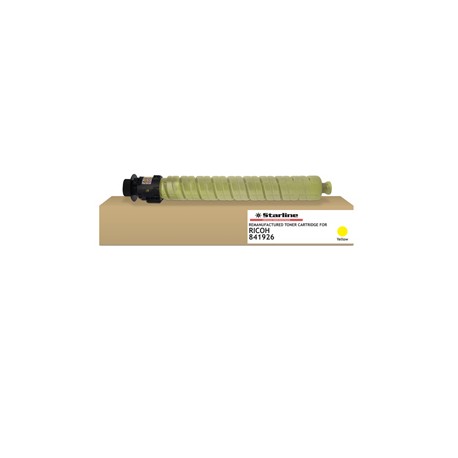 Starline - Toner ricostruito per Ricoh Aficio MPC 2003/2503 Series - Giallo - 841926 - 9.500 pag