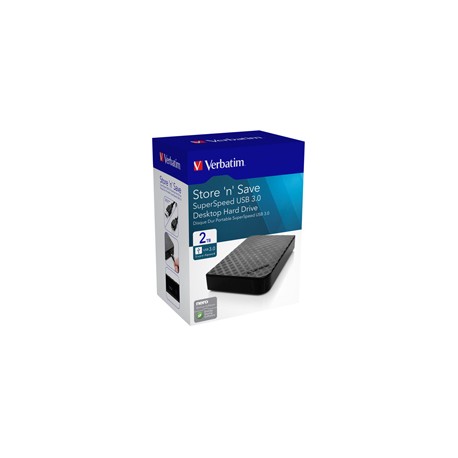 Verbatim - HDD esterno 3.5 USB 3.0 - 47683 - 2TB