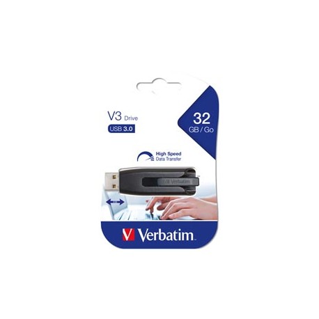 Verbatim - Usb 3.0 Superspeed Store'N'Go V3 Drive - Nero - 49173 - 32GB