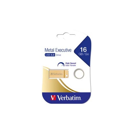 Verbatim - Usb 3.0 Metal Executive Drive - Oro - 99104 - 16GB