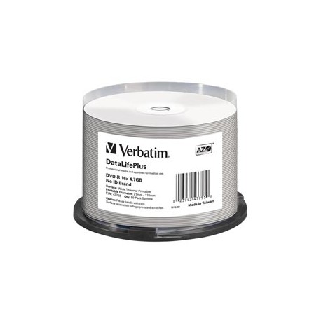 SCATOLA 50 Professional WIDE THERMAL PRINTABLE NO ID 16 4.7GB / 120'