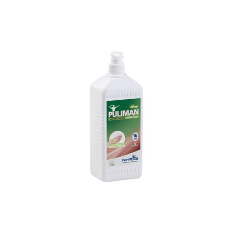 Sapone liquido Puliman Ecolabel - con dosatore - 1 L - Nettuno