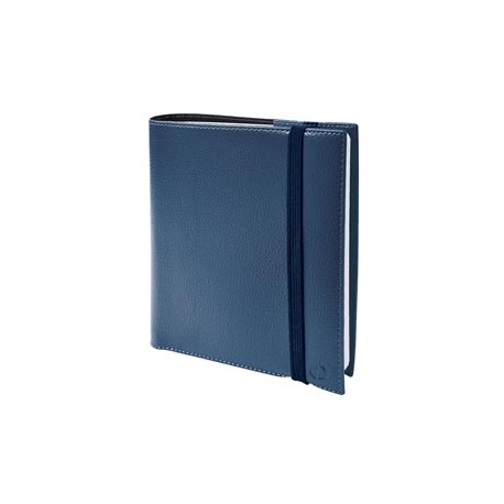 Agenda settimanale Time&Life 2025 - 16 x 16 cm - blu metal - Quo Vadis