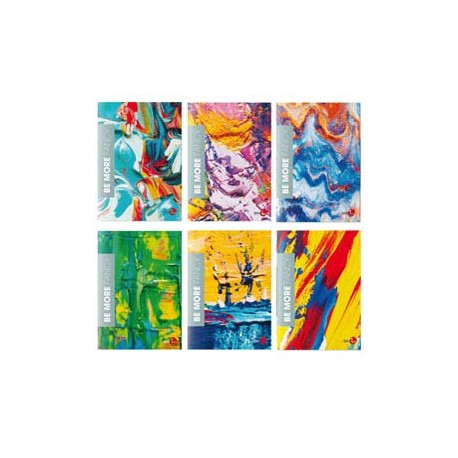 Maxiquaderno Be More Fancy  - A4 - 36+2 fogli - 100 gr - 4 mm - BM