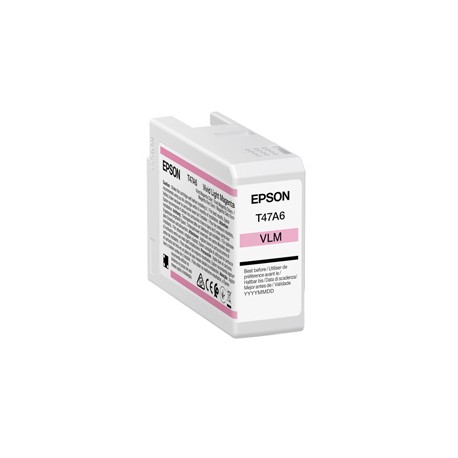 Epson - Cartuccia Vivid per UltraChrome Pro 10 T47A6 - Magenta chiaro - 50ml - C13T47A60N