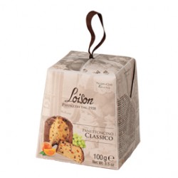 Panettoncino Classico - Linea Mignon - in astuccio - tradizionale - 100 gr - Loison