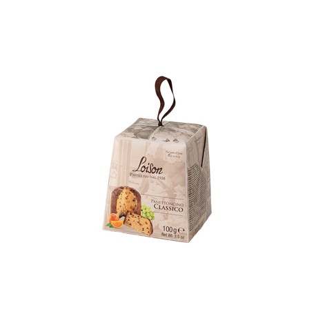 Panettoncino Classico - Linea Mignon - in astuccio - tradizionale - 100 gr - Loison