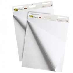 Blocco da parete Super Sticky - 559 - 30 fogli - 63,5 x 77,5 cm - bianco - Post it®