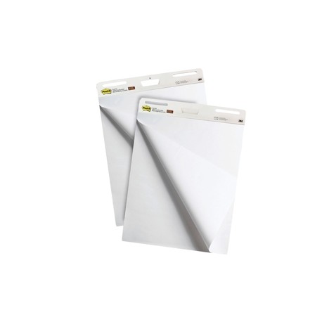 Blocco da parete Super Sticky - 559 - 30 fogli - 63,5 x 77,5 cm - bianco - Post it®