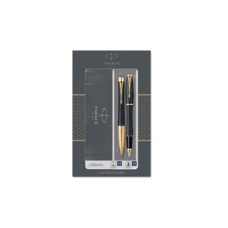 Gift Set Sfera M + Stilografica M Urban muted nero GT - Parker