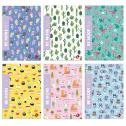 Maxiquaderno Be more Tiny - A4 - 4mm - 36+2 fogli - 100gr - BM