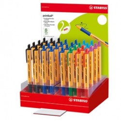 Evidenziatore Neon - colori assortiti - Stabilo - expo 45 pezzi