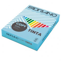 Carta Fabriano Colore - A4 - 80 gr - colori forti cielo - Fabriano - conf. 500 fogli