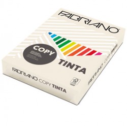 Carta Fabriano Colore - A4 - 80 gr - colori tenui avorio - Fabriano - conf. 500 fogli