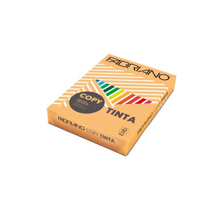 Carta Fabriano Colore - A4 - 80 gr - colori tenui albicocca - Fabriano - conf. 500 fogli