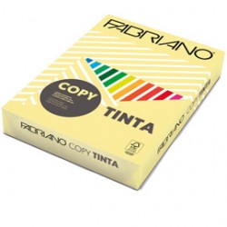 Carta Fabriano Colore - A3 - 80 gr - colori tenui banana - Fabriano - conf. 250 fogli