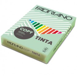 Carta Fabriano Colore - A3 - 80 gr - colori tenui verde chiaro - Fabriano - conf. 250 fogli
