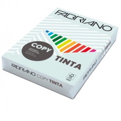 Carta Fabriano Colore - A3 - 80 gr - colori tenui celeste chiaro - Fabriano - conf. 250 fogli