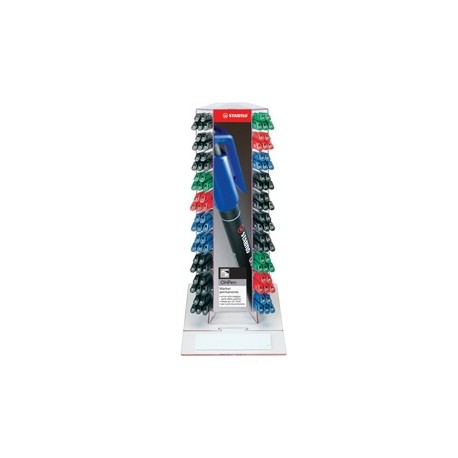Penna OhPen - punte S/F/M - colori assortiti - Stabilo - expo 150 pezzi
