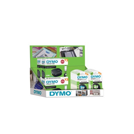 Expo da 6 etichettatrici LetraTag 200B + 20 nastri LT - Dymo