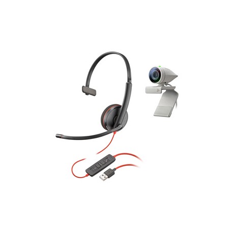 Webcam Studio P5+Cuffia BW 3210 - 2200-87120-025 - Poly