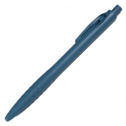 Penna detectabile retrattile - a lunga durata - leggermente ruvida - 14 cm - PP - blu