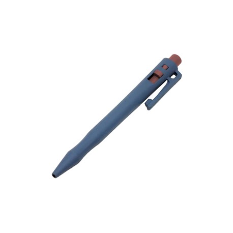 Penna detectabile retrattile - per ambienti freddi e umidi - 14 cm - PP - blu