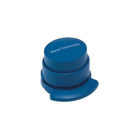 Pinzatrice detectabile - senza graffette - 5 x 6 cm - PP - blu
