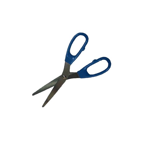 Forbice detectabile - con manici in plastica - 21 cm - blu